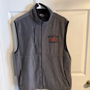 Orange County Choppers Gray Fleece Vest